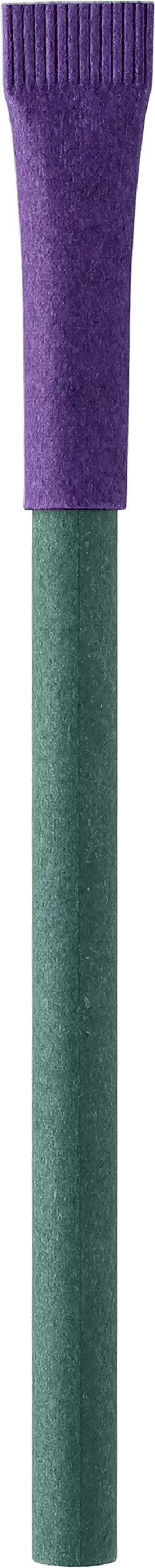 Ручка KRAFT MIX Зеленая с фиолетовым 3011-02-11