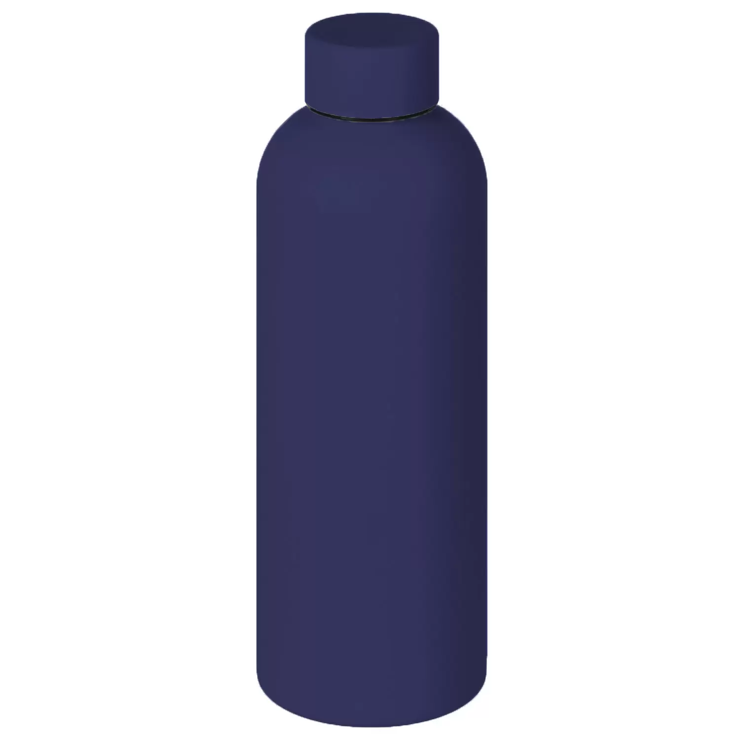 Термокружка Термобутылка вакуумная ALASKA SOFT 500мл. Темно-синяя  6165-14