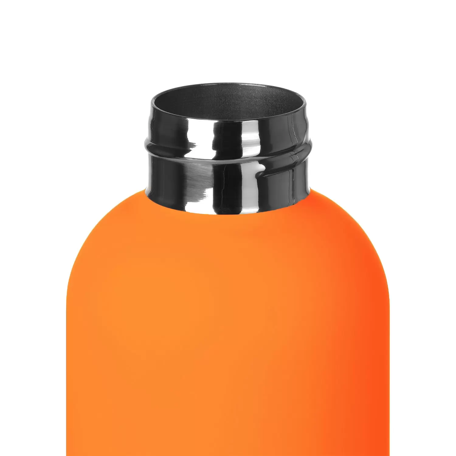 Термокружка Термобутылка вакуумная ALASKA SOFT 500мл. Оранжевая  6165-05