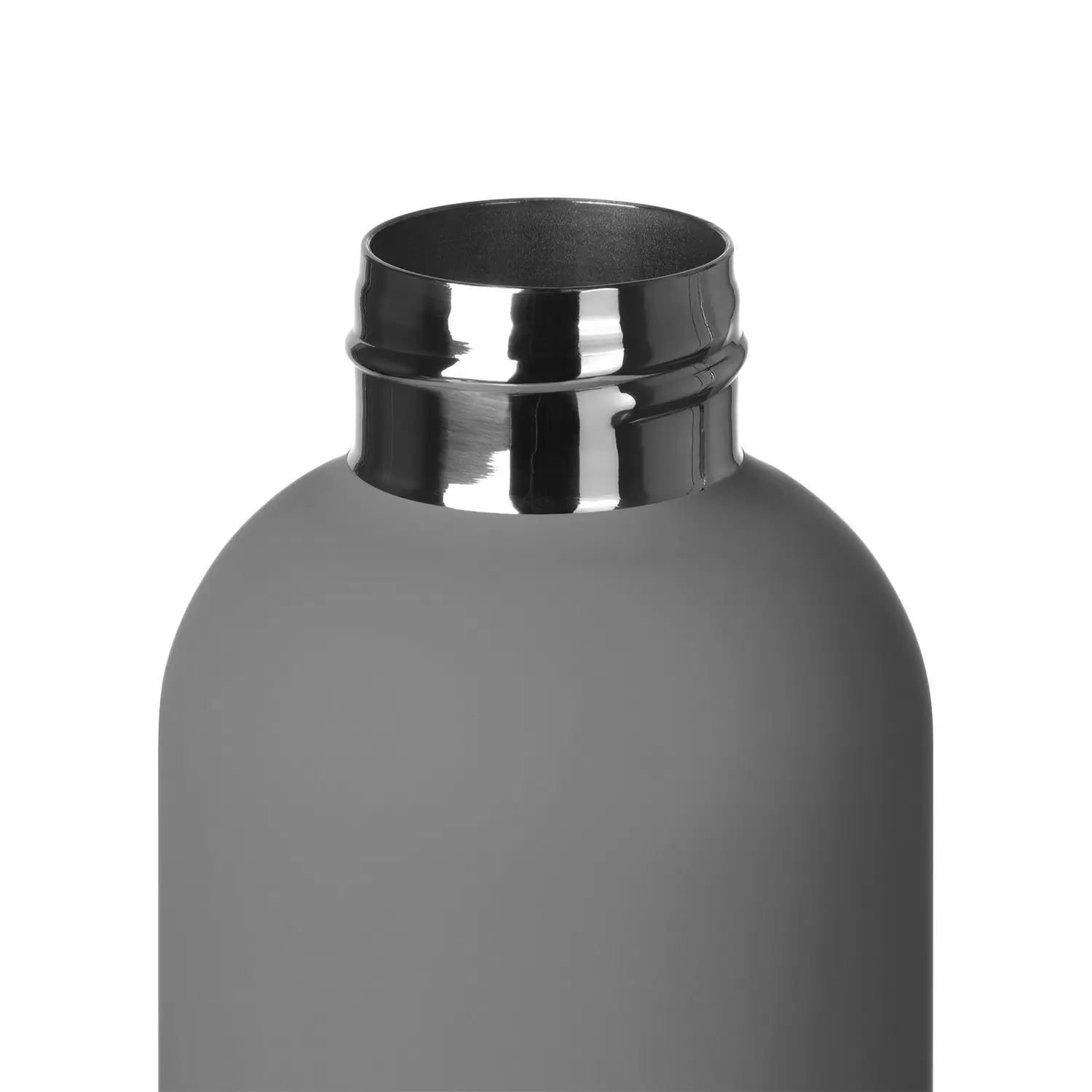 Термокружка Термобутылка вакуумная ALASKA SOFT 500мл. Серая  6165-23