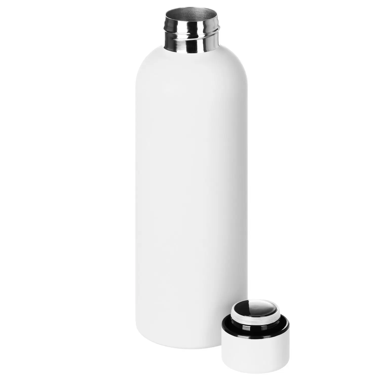 Термокружка Термобутылка вакуумная ALASKA SOFT 500мл. Белая 6165-07