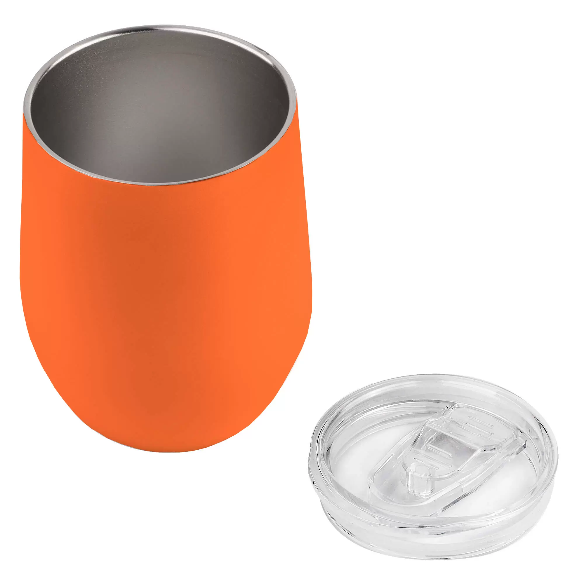 Термокружка (кофер) STEP SOFT 370мл Оранжевая 6300-05