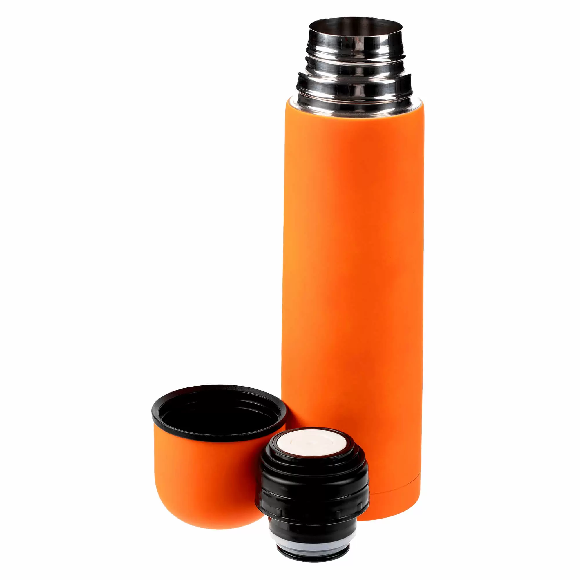 Термокружка Термос BRIG SOFT без чехла 500мл. Оранжевый 6225-05