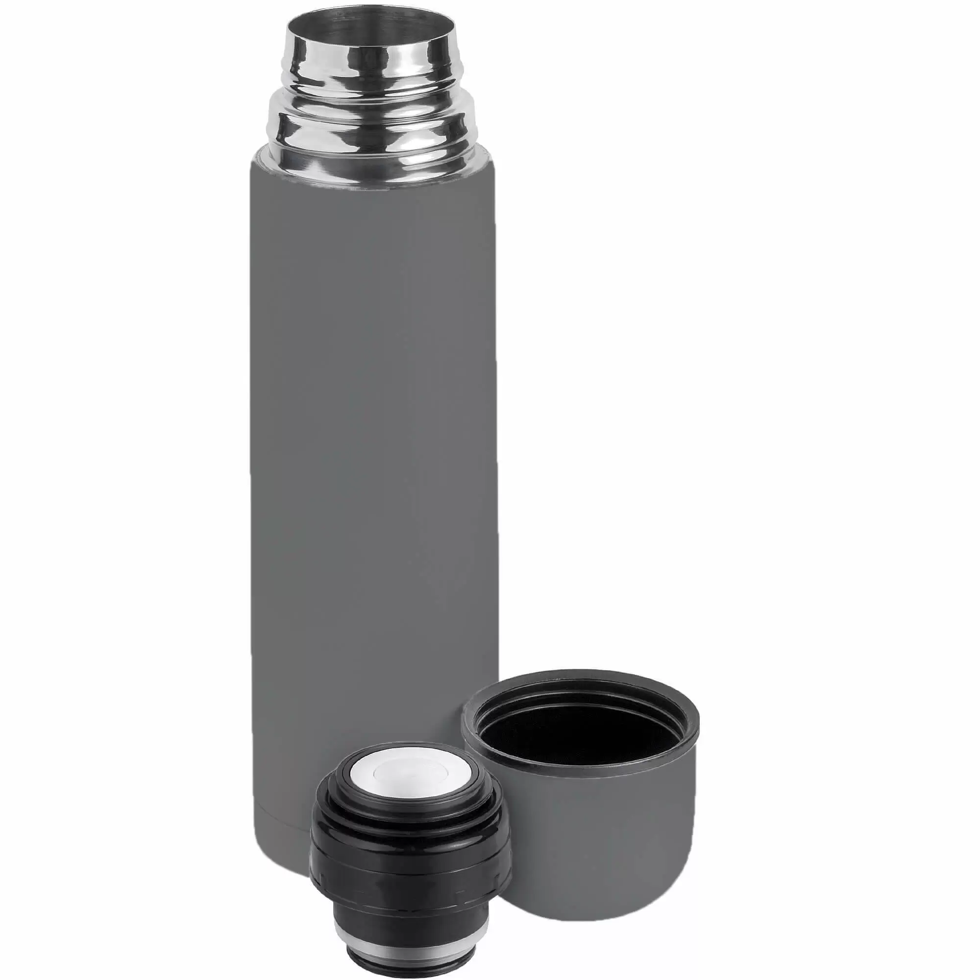 Термокружка Термос BRIG SOFT без чехла 500мл. Серый 6225-23