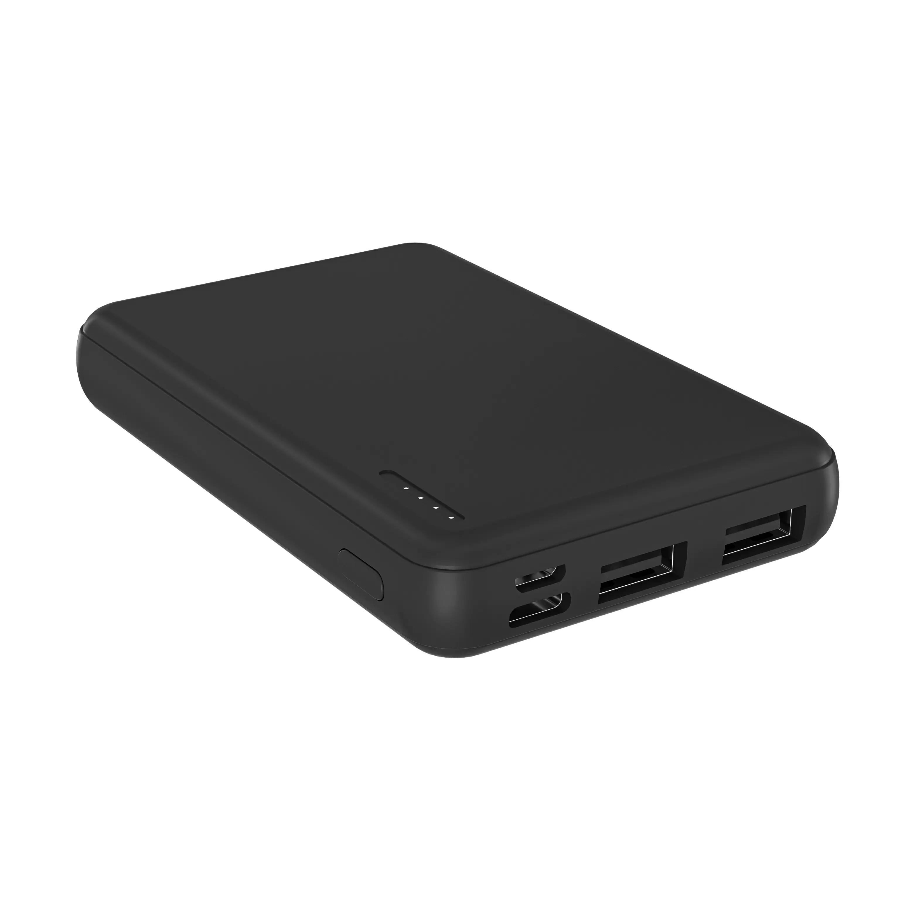 Внешний аккумулятор EFFECT SOFT LIGHT с подсветкой, 5000 мА·ч Черный  5090-08