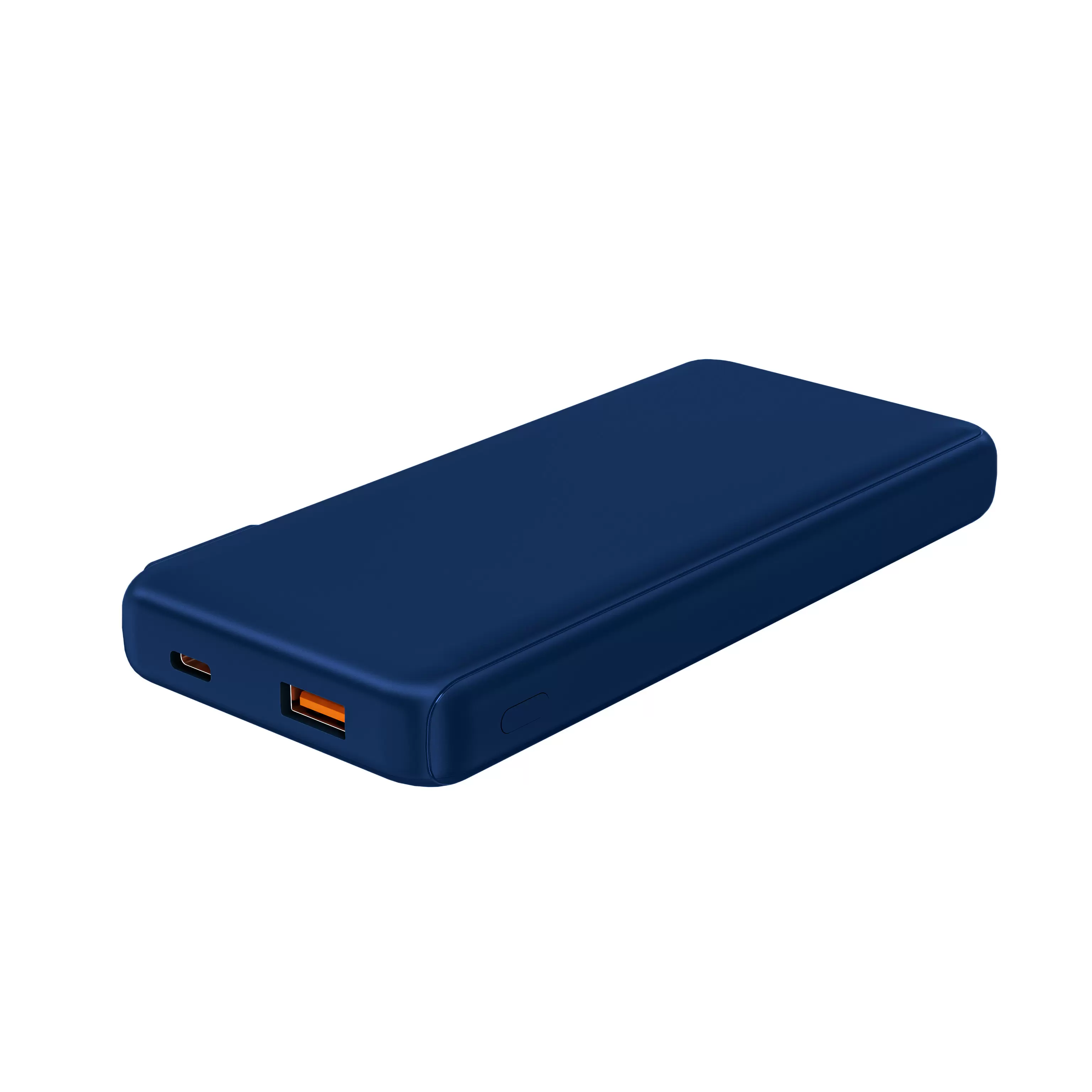 Внешний аккумулятор ELER SOFT LIGHT с подсветкой, 10000 мА·ч Синий 5080-01