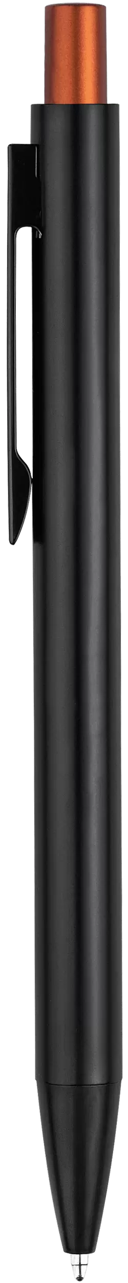 Ручка OKS MIRROR Черная с оранжевым 1140-05