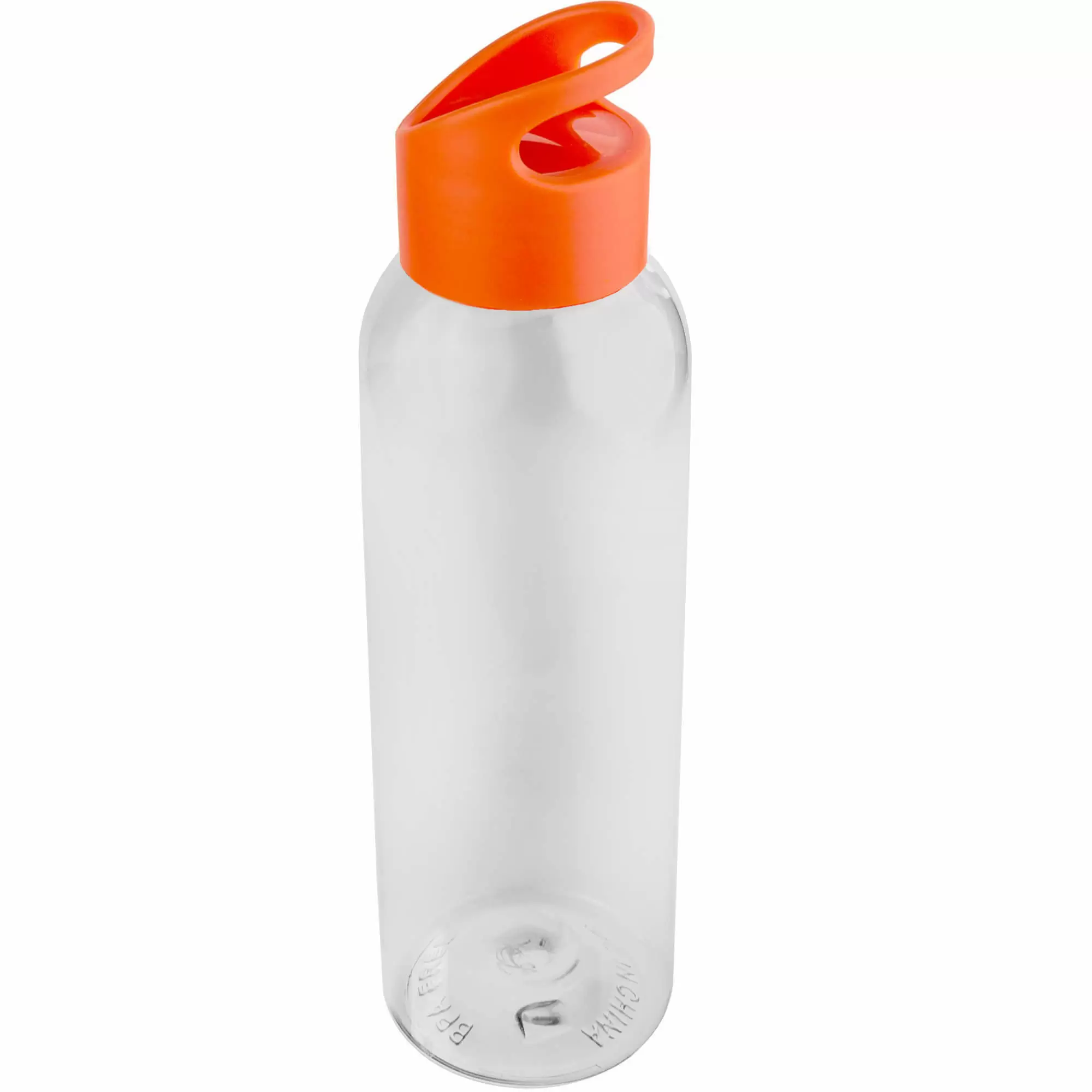 Термокружка Бутылка для воды BINGO 630мл. Прозрачная с оранжевым 6071-07-05