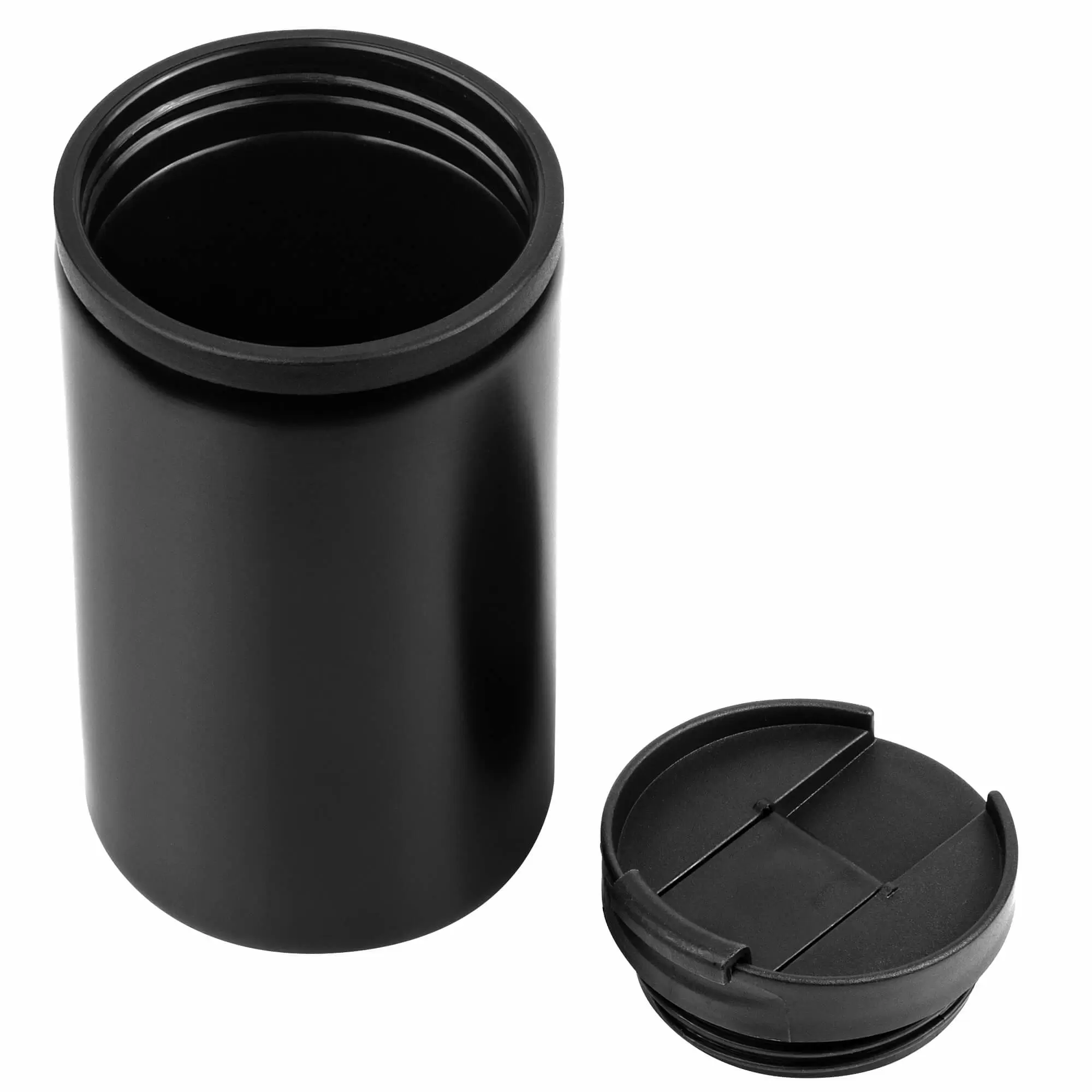 Термокружка CONFETTI 300мл. Черная полностью 6020-88