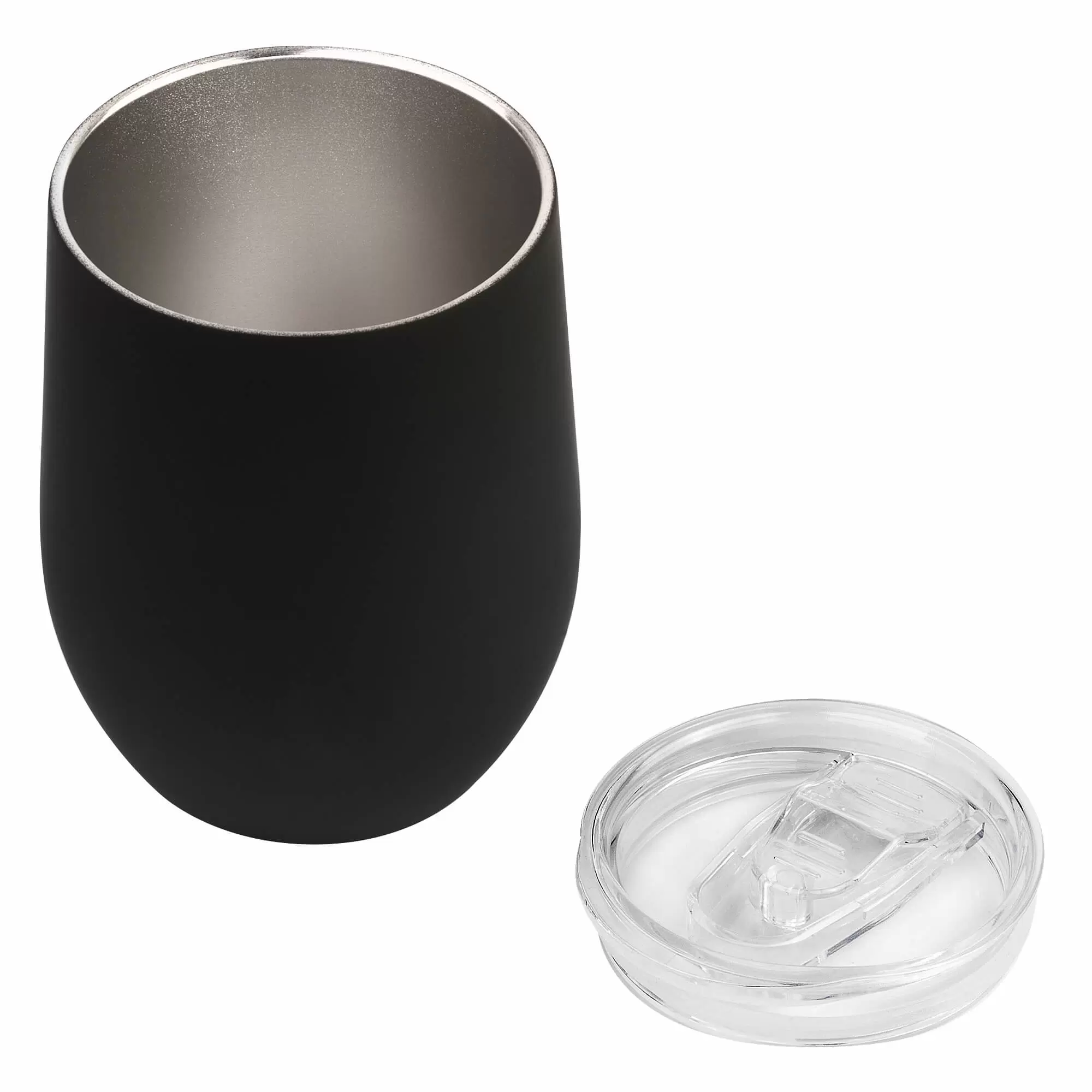 Термокружка (кофер) STEP SOFT 370мл Черная 6300-08