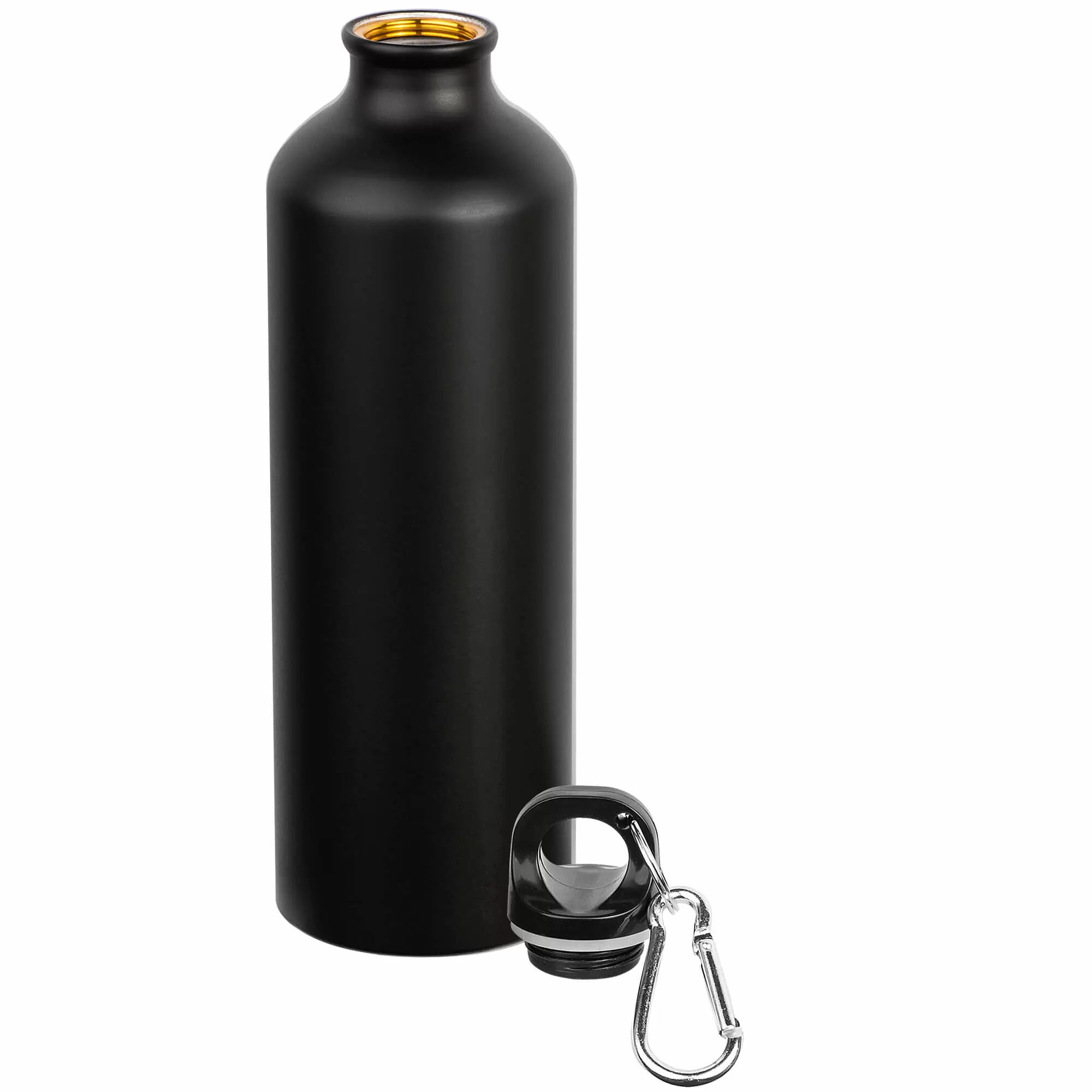 Термокружка Бутылка для воды TIRON MATT 750мл. Черная 6160-08