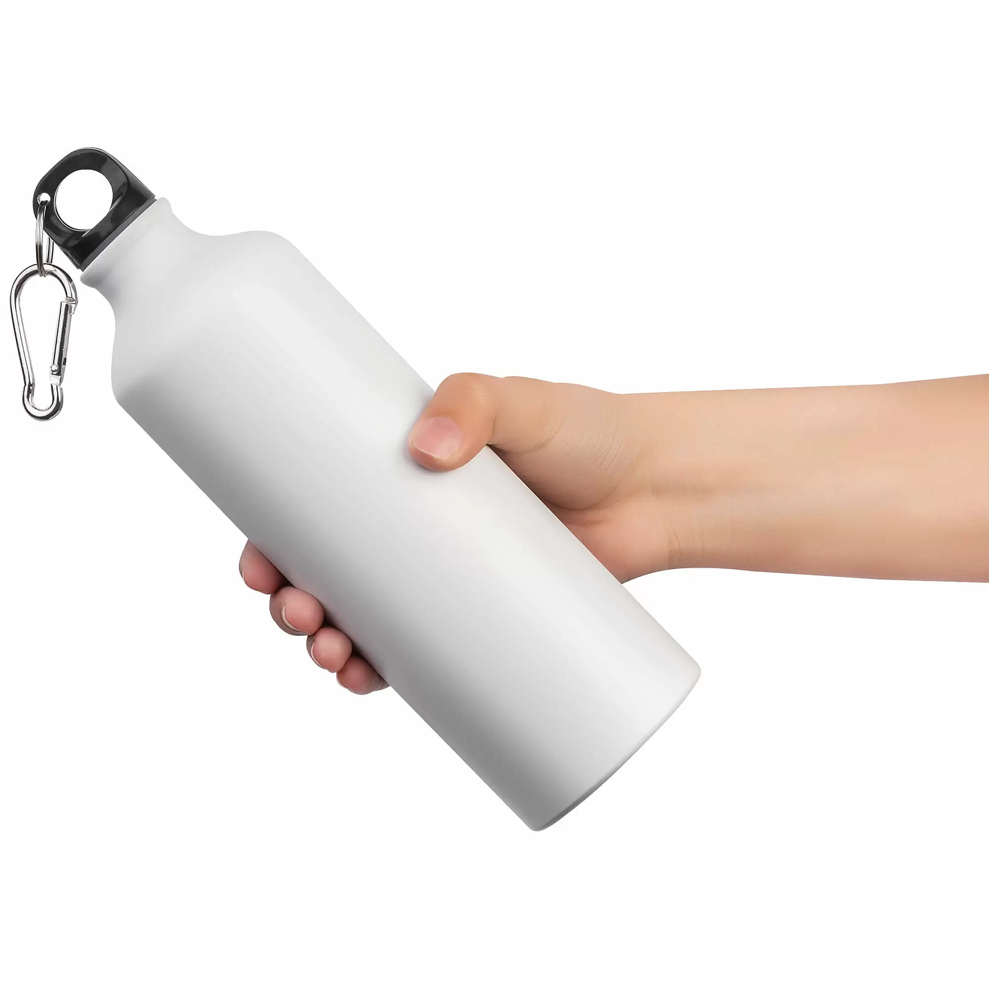 Термокружка Бутылка для воды TIRON MATT 750мл. Белая  6160-07