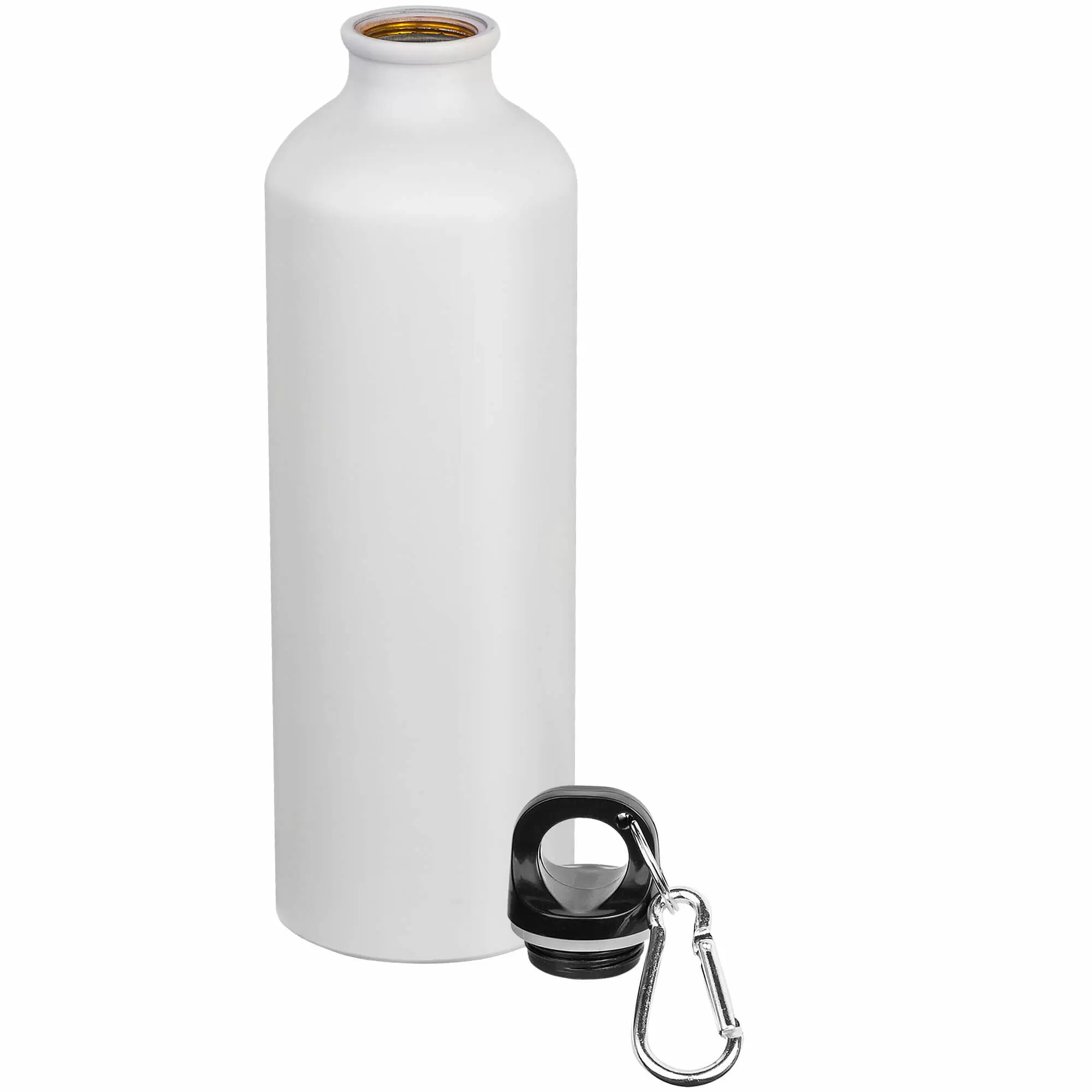 Термокружка Бутылка для воды TIRON MATT 750мл. Белая  6160-07