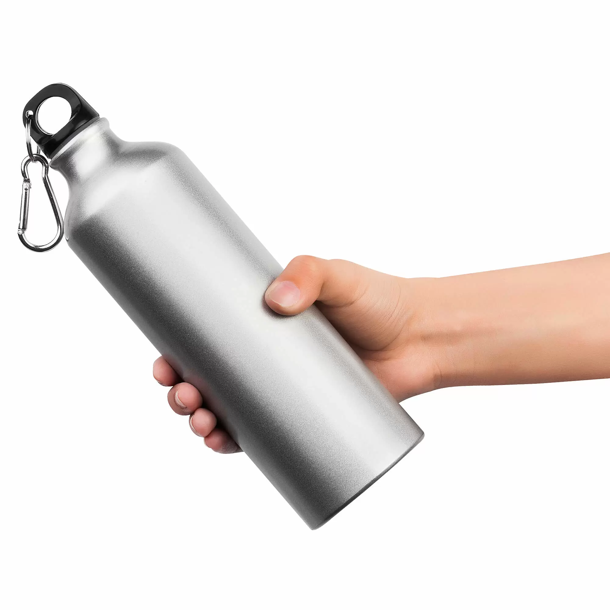 Термокружка Бутылка для воды TIRON MATT 750мл. Серебристая 6160-06