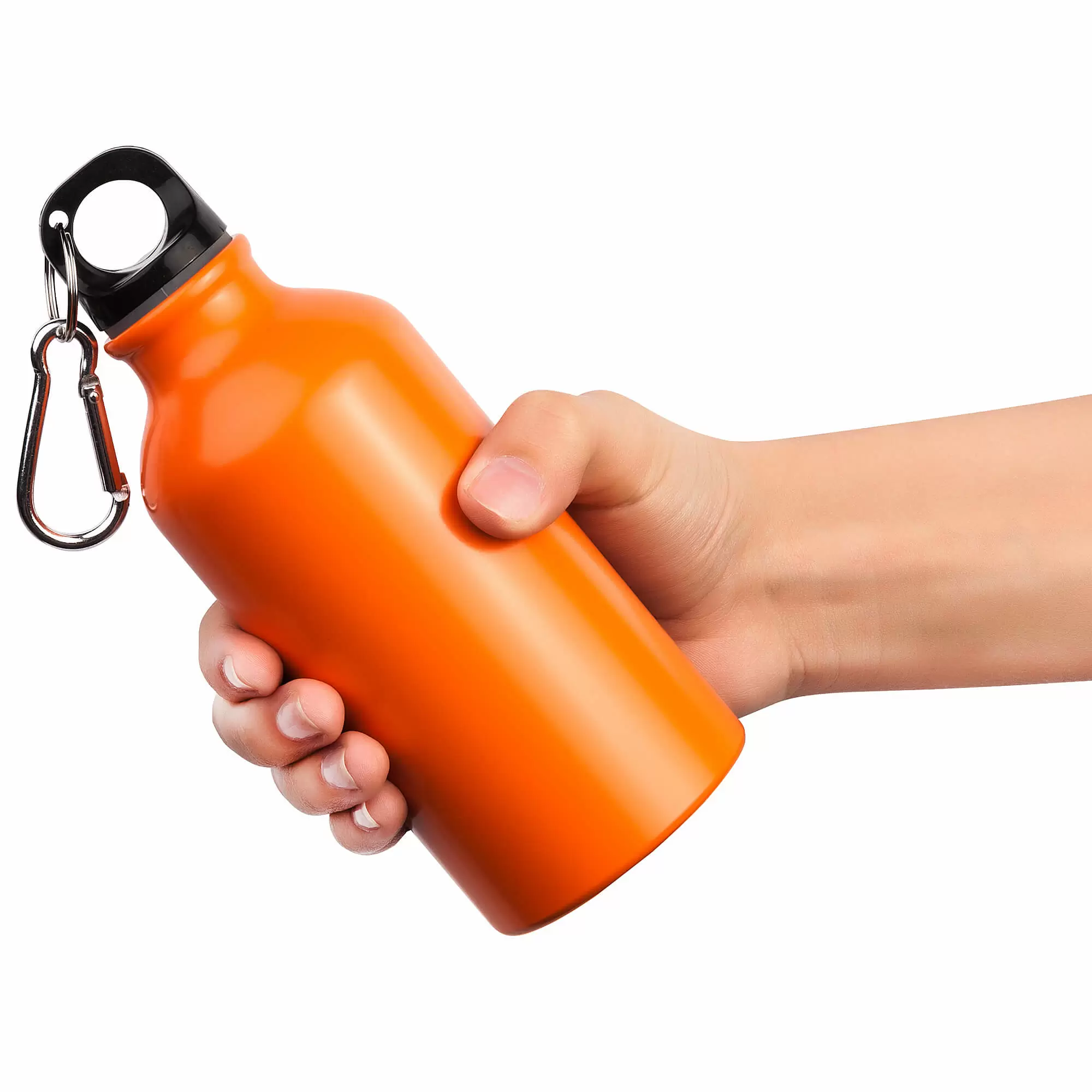 Термокружка Бутылка для воды TIRON MATT 400мл. Оранжевая 6151-05