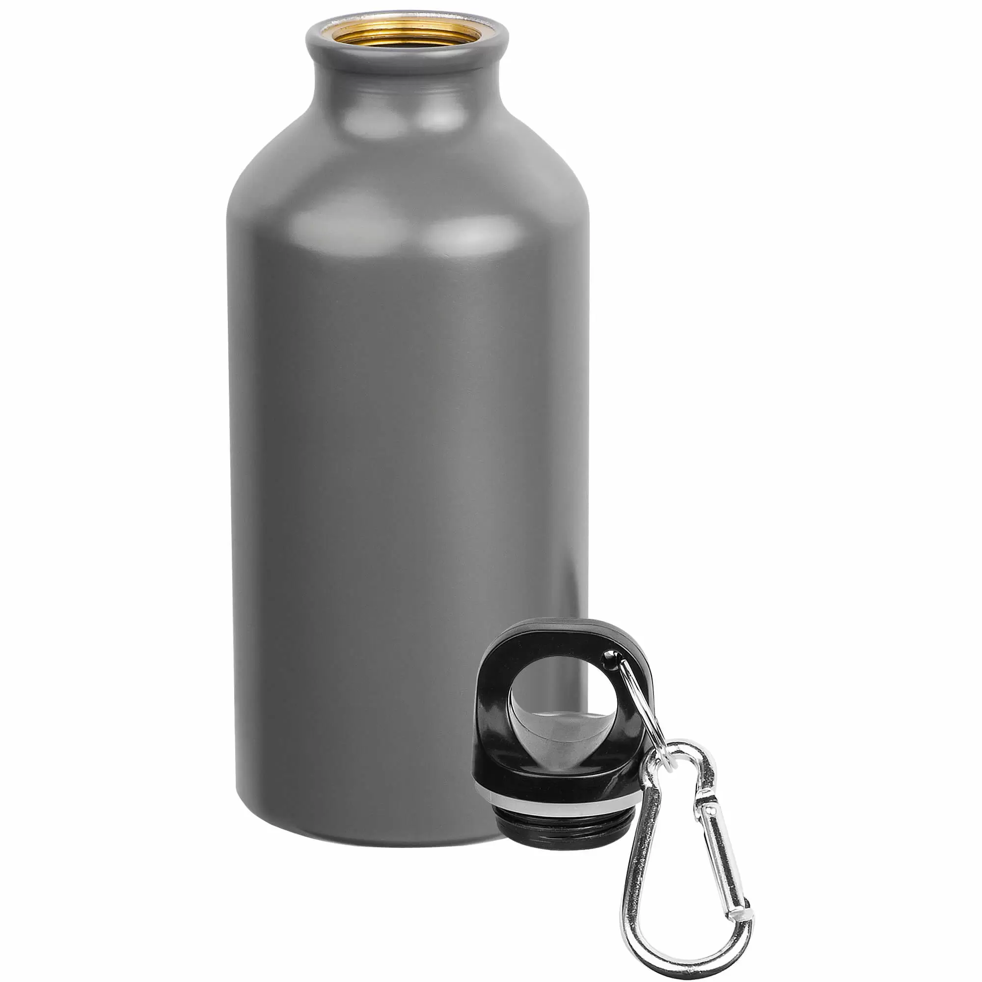 Термокружка Бутылка для воды TIRON MATT 400мл. Серая 6151-23