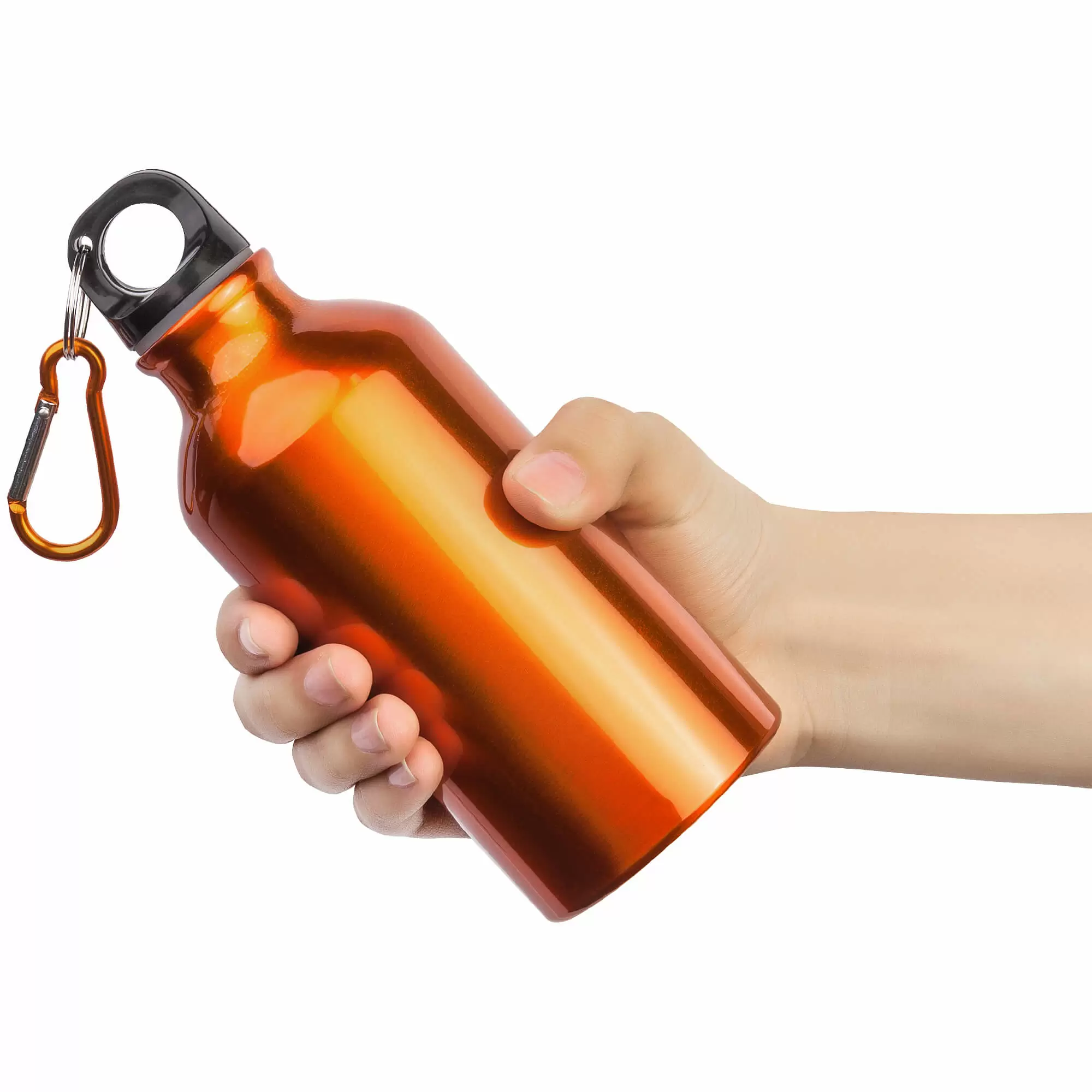 Термокружка Бутылка для воды TIRON 400мл. Оранжевая  6150-05