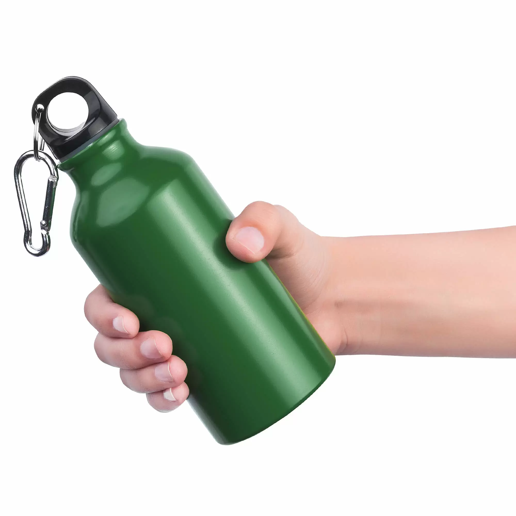 Термокружка Бутылка для воды TIRON MATT 400мл. Зеленая  6151-02