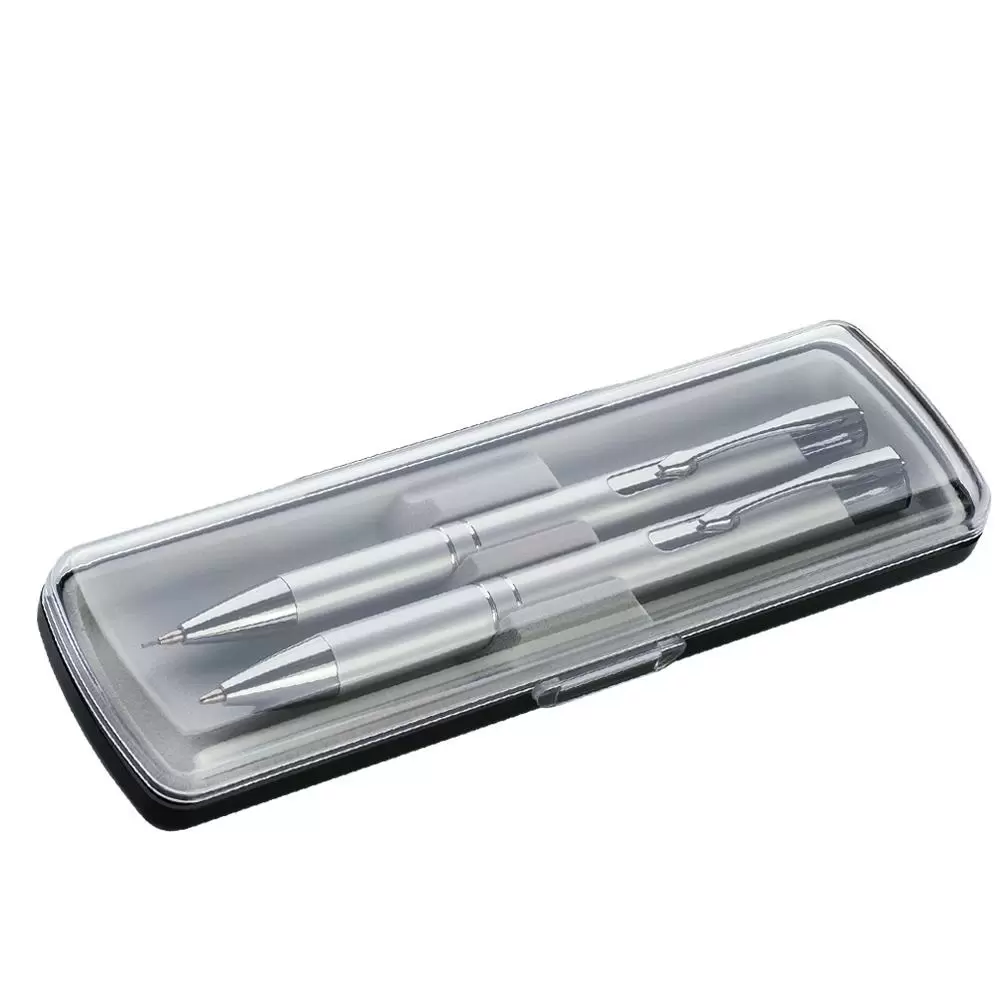 Набор KOSKO SET, ручка и карандаш в футляре SAMMIT Серебристый 2110-06