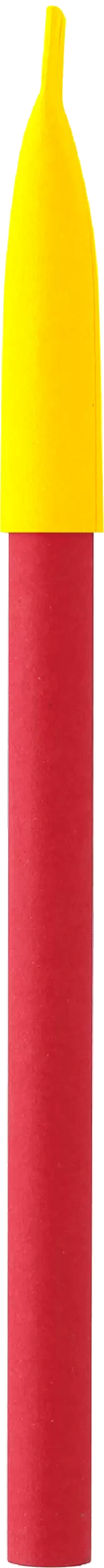 Ручка KRAFT MIX Красная с желтым 3011-03-04