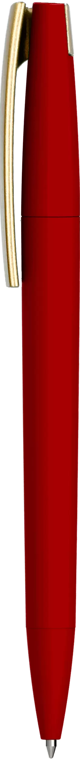Ручка ZETA SOFT MIX Темно-красная с золотым 1024.25.17