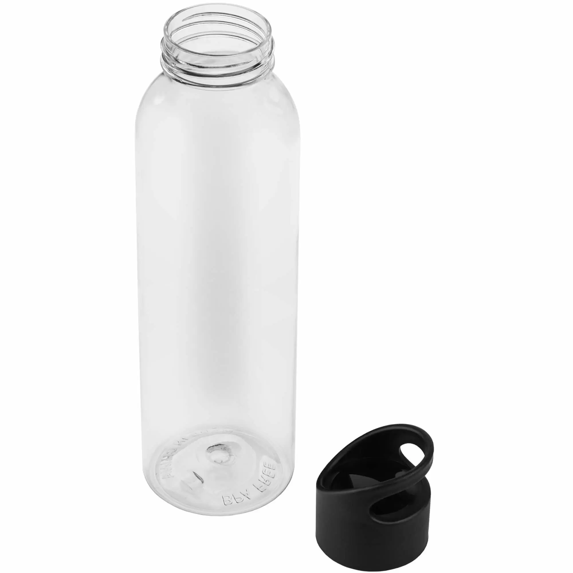 Термокружка Бутылка для воды BINGO 630мл. Прозрачная с черным 6071-07-08
