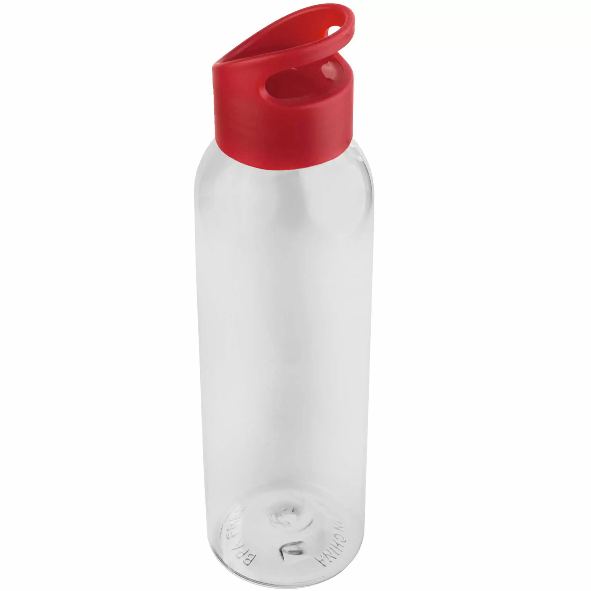 Термокружка Бутылка для воды BINGO 630мл. Прозрачная с красным 6071-07-03