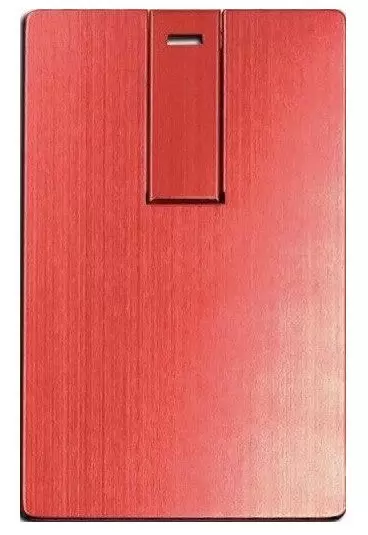 Флешка CARD METAL Красная 4031-03