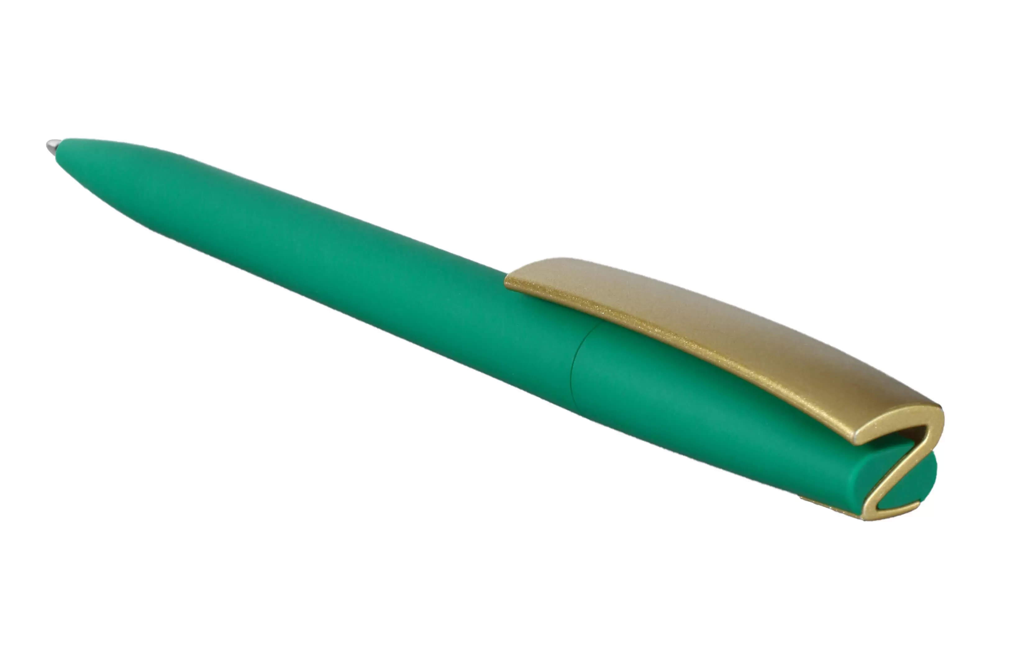 Ручка ZETA SOFT MIX Зеленая с золотым 1024-02-17