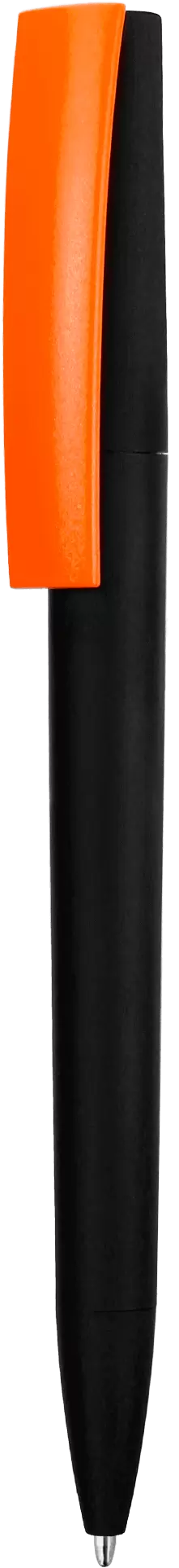 Ручка ZETA SOFT MIX Черная с оранжевым 1024-08-05