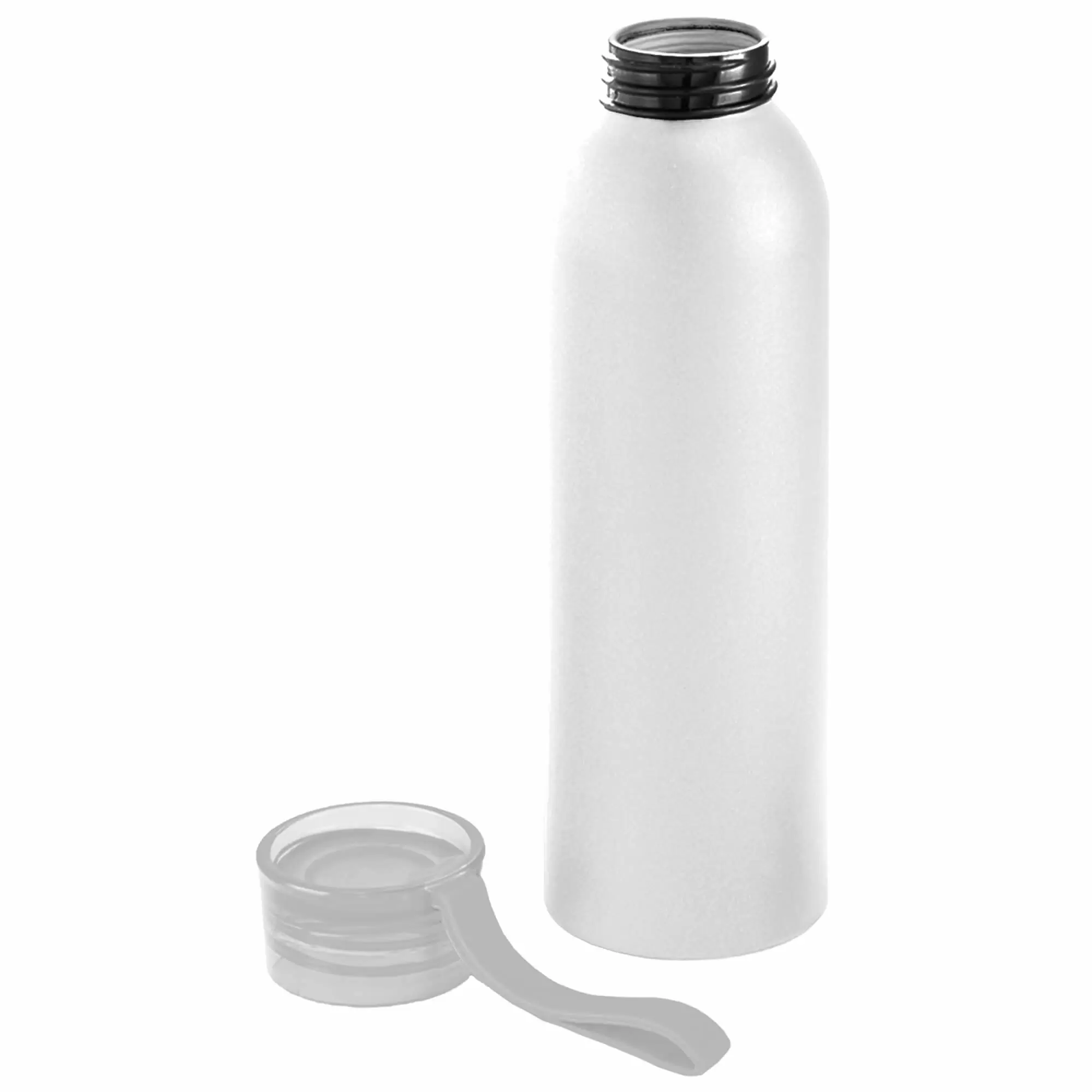 Термокружка Бутылка для воды VIKING WHITE 650мл. Белая с белой крышкой 6143-07
