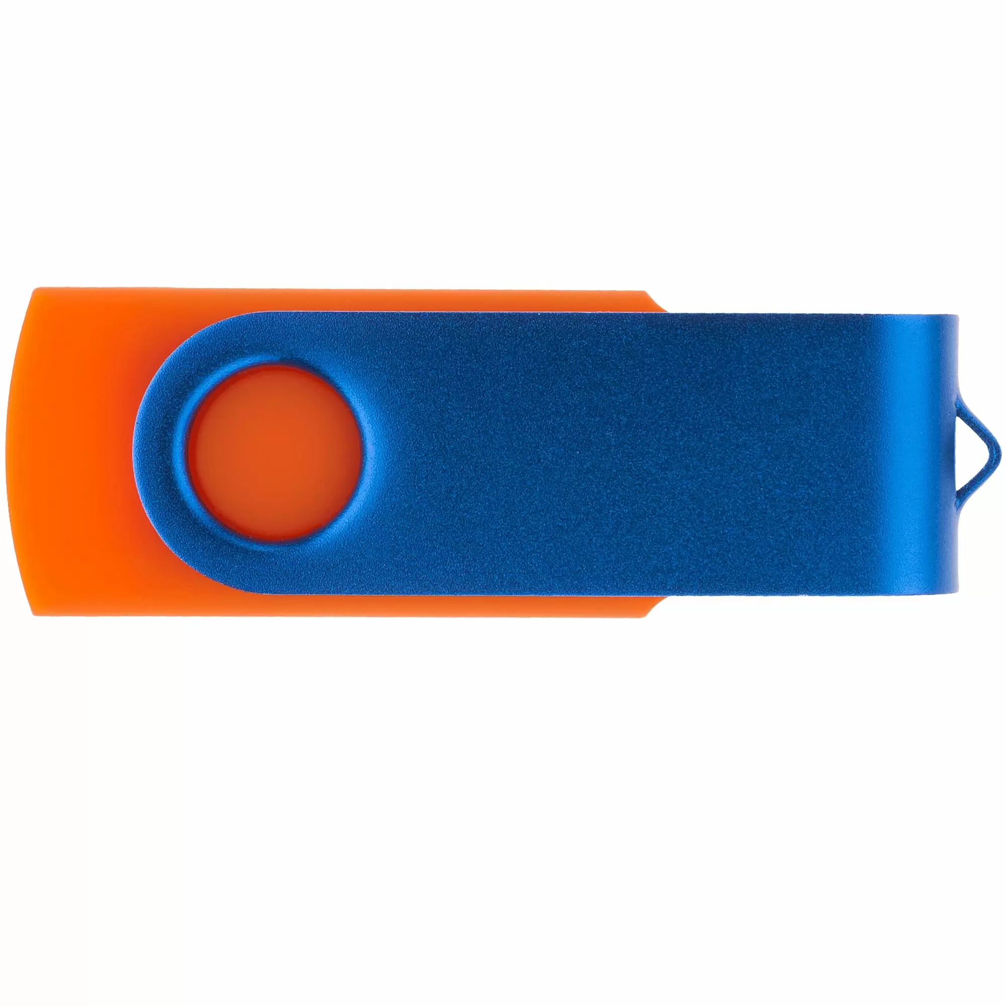 Флешка TWIST COLOR MIX Оранжевая с синим 4016-05-01