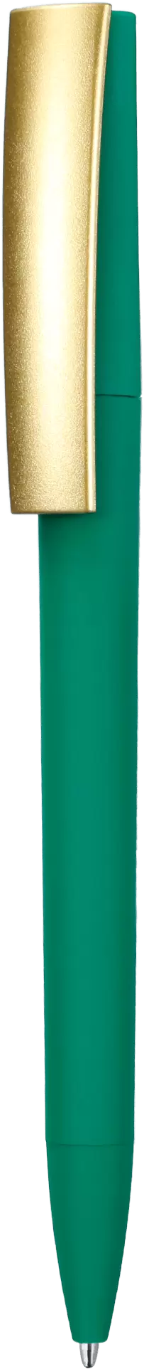 Ручка ZETA SOFT MIX Зеленая с золотым 1024-02-17