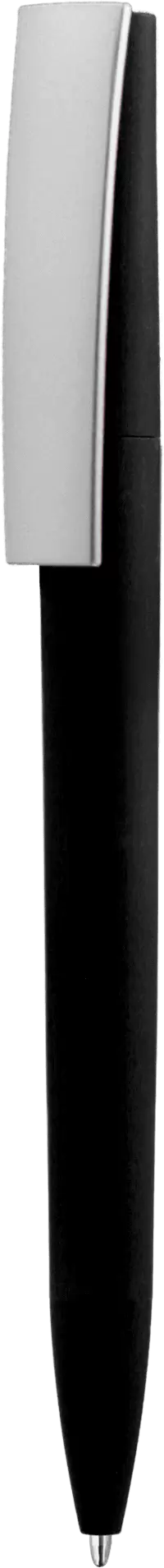 Ручка ZETA SOFT MIX Черная с серебристым 1024-08-06