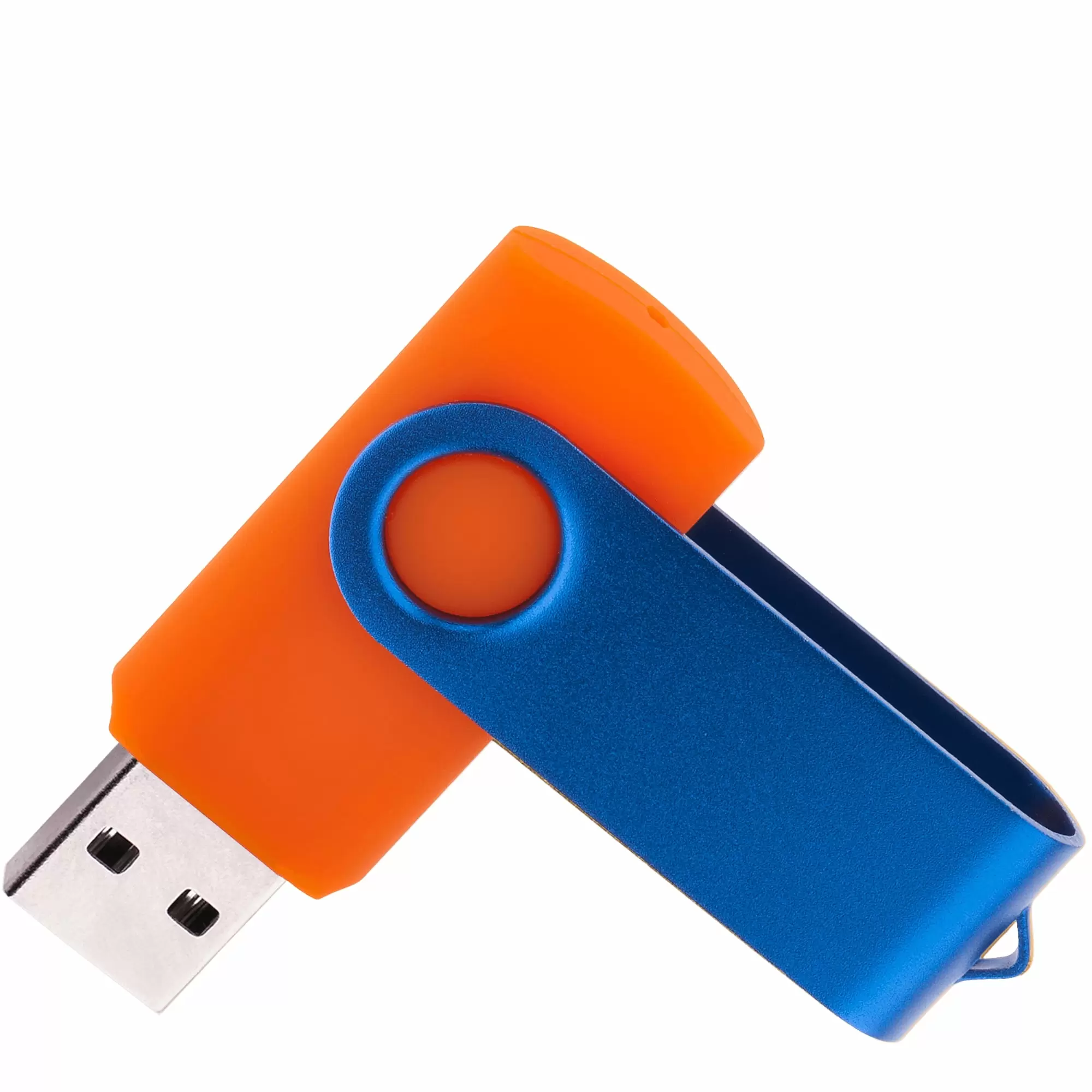 Флешка TWIST COLOR MIX Оранжевая с синим 4016.05.01