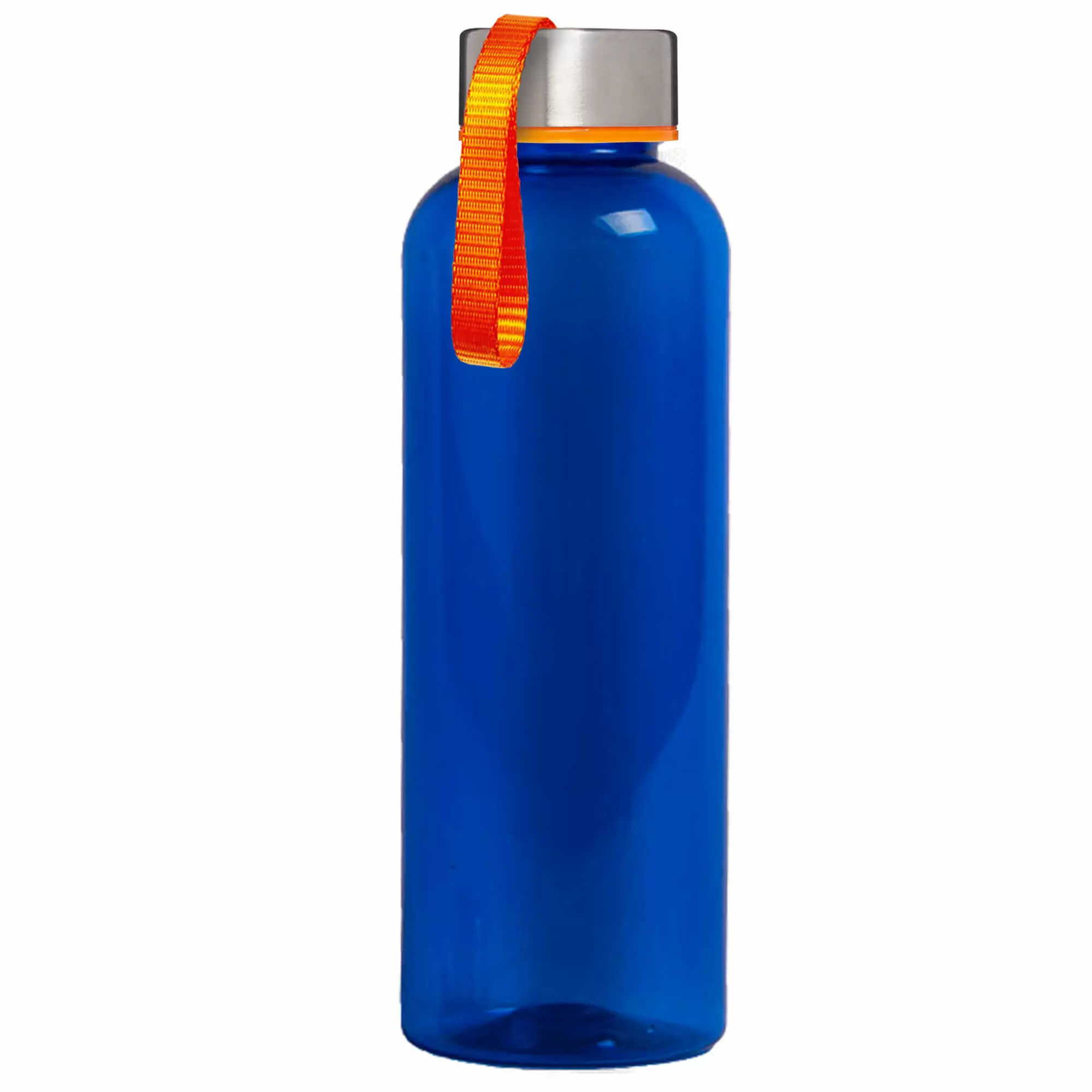 Термокружка Бутылка для воды VERONA BLUE 550мл Синяя с оранжевым 6101-05