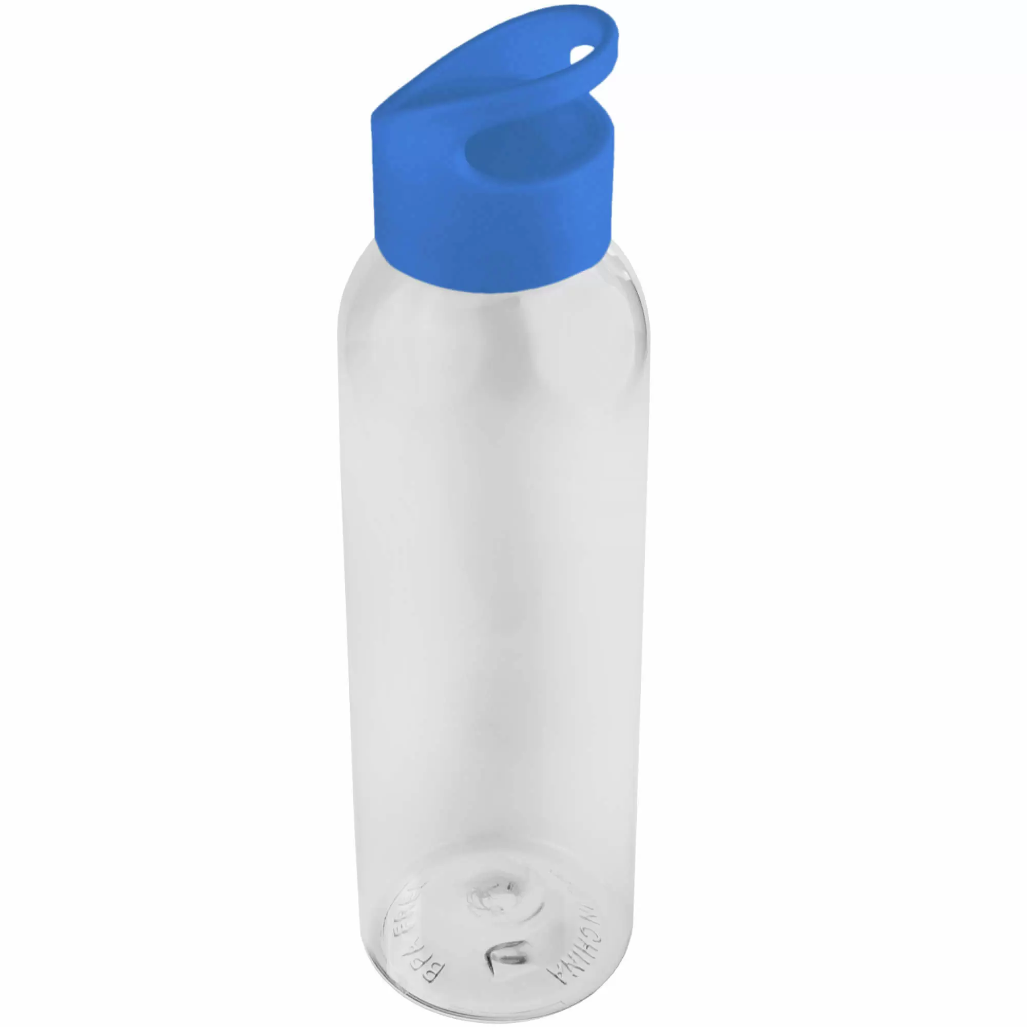 Термокружка Бутылка для воды BINGO 630мл. Прозрачная с голубым 6071-20-12