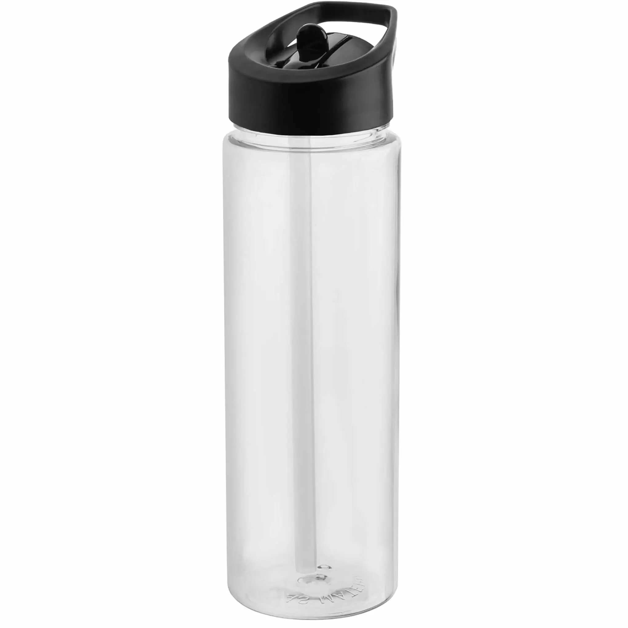 Термокружка Бутылка для воды RIO 700мл. Прозрачная с черным 6075-20-08